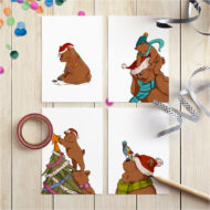 Cadeaukaartjes Beregezellige Kerst