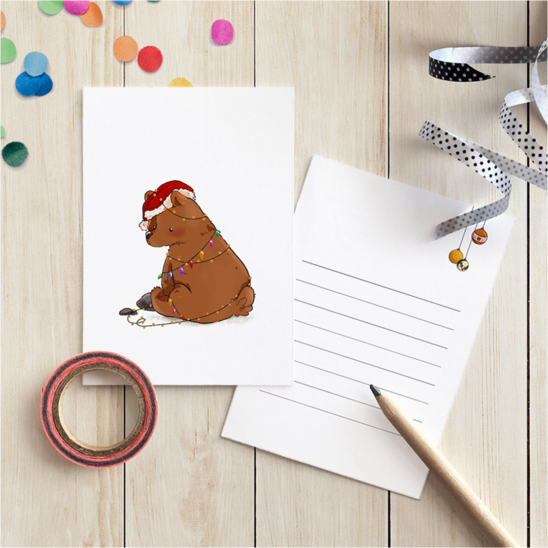 Cadeaukaartjes Beregezellige Kerst