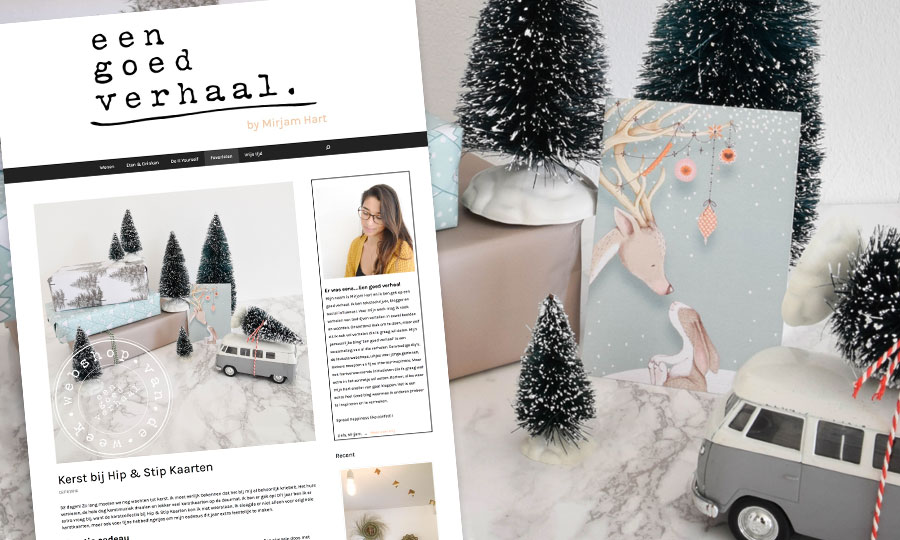 Blog: een goed verhaal