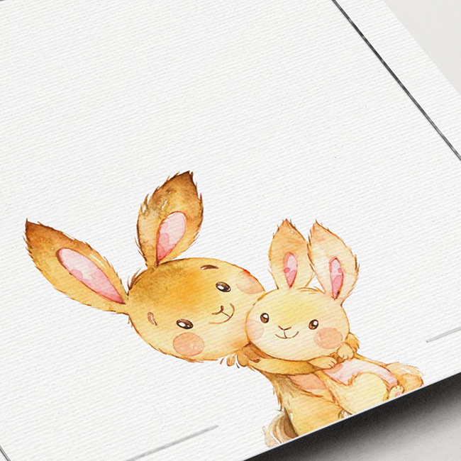 Studio Draak kaart foliedruk zilver