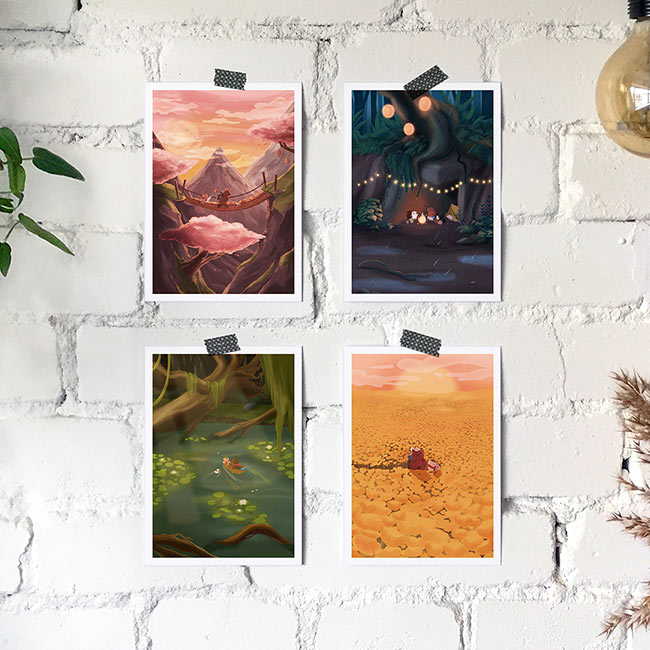 Kaartenset van Studio Draak