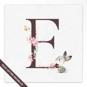 Gevouwen geboortekaartje