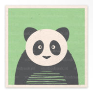 Geboortekaartjes gevouwen 'Beestenfeest'