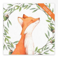 Geboortekaartjes gevouwen 'Natuurlijke liefde'