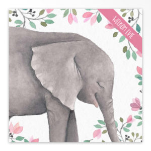 Geboortekaartjes gevouwen 'Natuurlijke liefde'