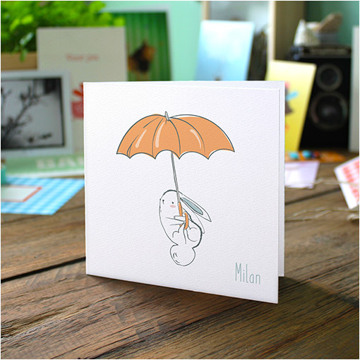 Geboortekaartjes gevouwen 'Gezellige chaos' - Afbeelding 2