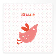 Gevouwen geboortekaartjes 'Lief diertje'