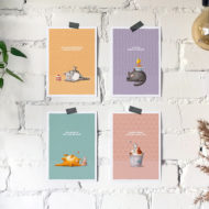 Postkaart Studio Draak