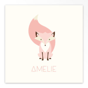 Gevouwen geboortekaartjes 'Slimme rakker'