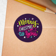 Studio Draak stickers Kerst.