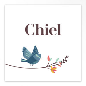 Gevouwen geboortekaartje