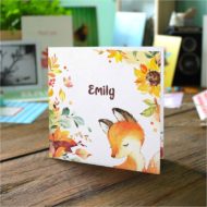 Gevouwen geboortekaartjes