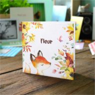 Gevouwen geboortekaartjes