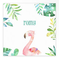 Gevouwen geboortekaartjes 'Jungle bengels'