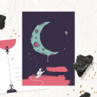 Kaart 'Reizen in de ruimte'