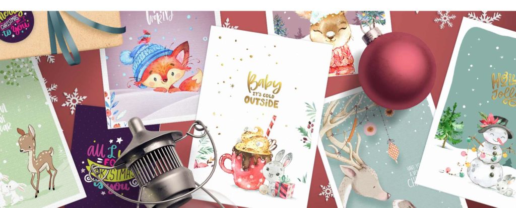 Studio Draak kerstkaarten