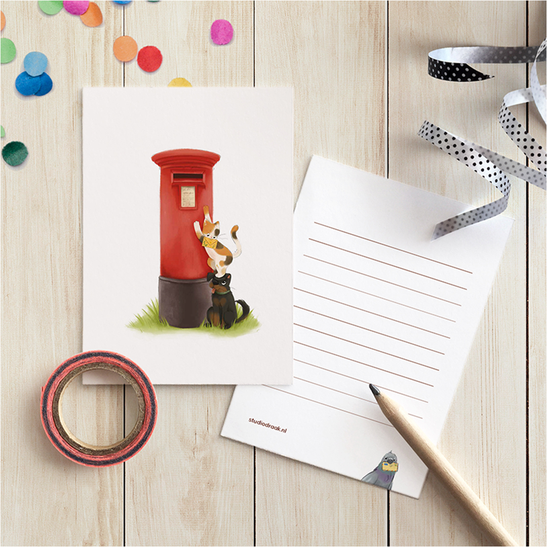 Cadeaukaartjes Echte post is leuker