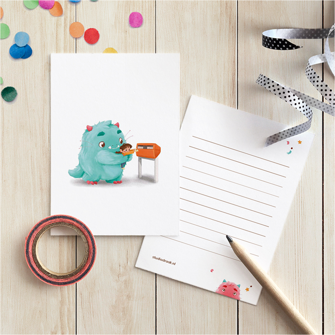 Cadeaukaartjes Monster en Moos