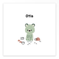 Gevouwen geboortekaartjes