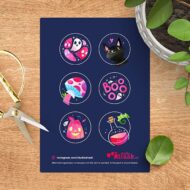 Stickervel 'Spooky Halloween'