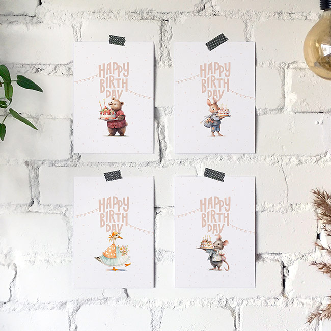 Kaartenset van Studio Draak