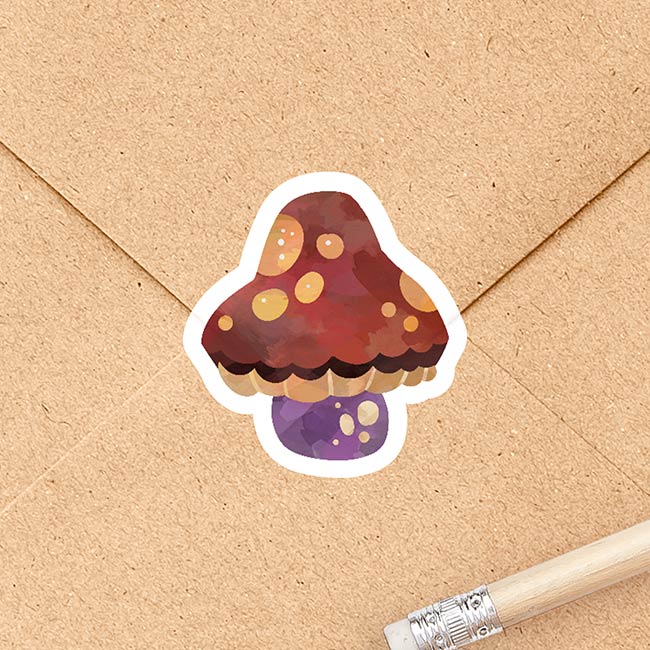 Stickervel 'Herfst in kleur'