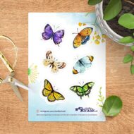 Stickervel 'Vlindertuin'
