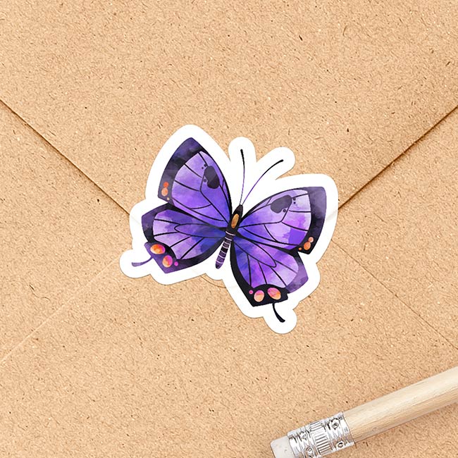 Stickervel 'Vlindertuin'