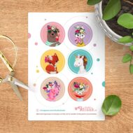 Stickervel 'Zin in de zomer'