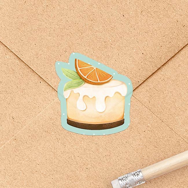 Stickervel 'Weer om te bakken'