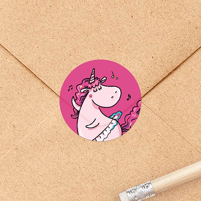 Stickervel 'Unicorn'