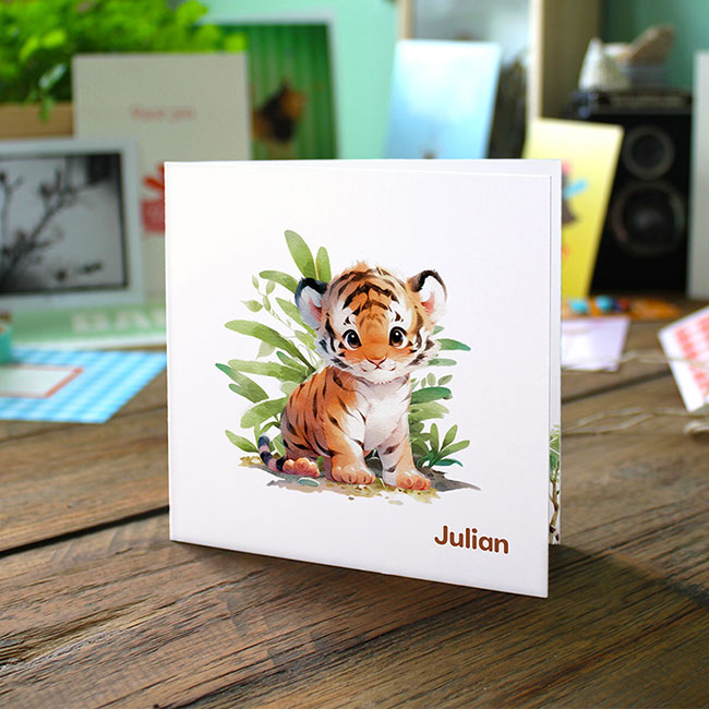 Studio Draak geboortekaartje