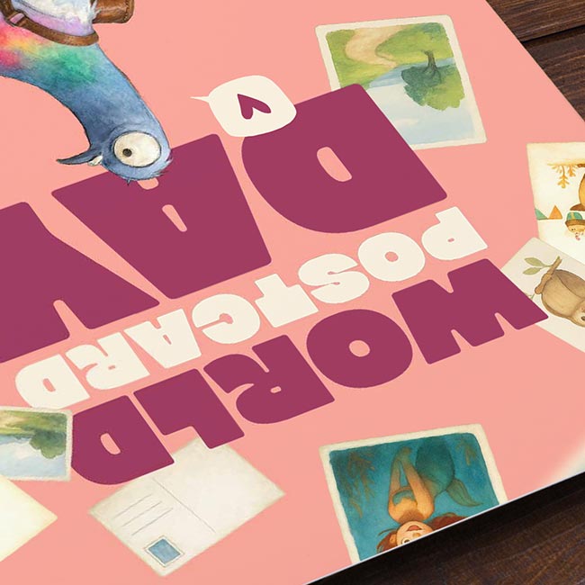 Kaart 'World Postcard Day' van Studio Draak