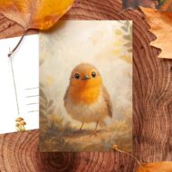 Kaart 'Klein in een groot bos' van Studio Draak