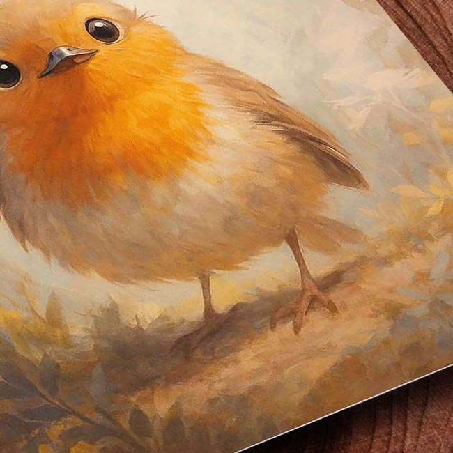 Kaart 'Klein in een groot bos' van Studio Draak