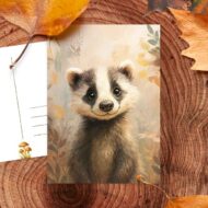 Kaart 'Klein in een groot bos' van Studio Draak