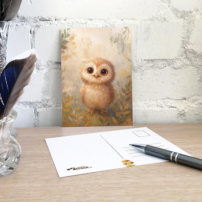 Kaartenset 'Klein in een groot bos' van Studio Draak