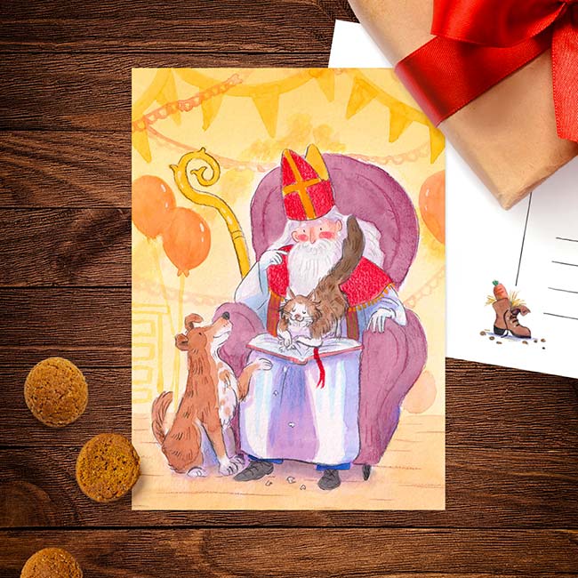 Sinterklaas is jarig